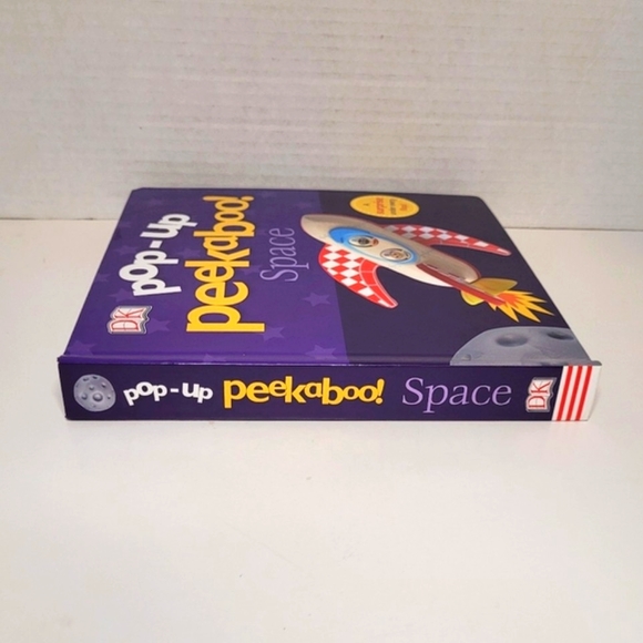 Pop-Up Peekaboo Space Children's Book - Picture 3 of 8